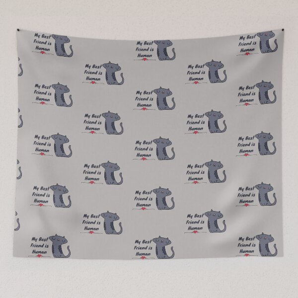 Item preview, My Best Friend is Human designed and sold by Rahke.
