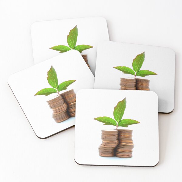 Item preview, Copper Coins With Plant Growth designed and sold by MarkUK97.