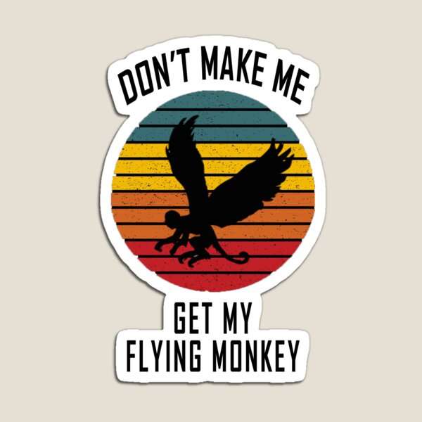 Download Flying Monkey Magnets Redbubble