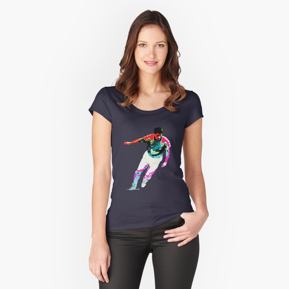 Item preview, Fitted Scoop T-Shirt designed and sold by Thundermonkey.