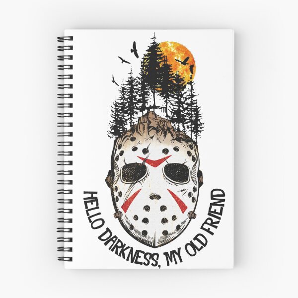 Item preview, Jason Campfriends Hello Darkness My Old Friend designed and sold by halloweenn257.