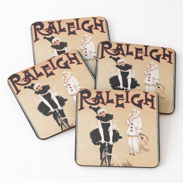Item preview, Vintage french poster - Raleigh Cycles - advert poster designed and sold by DejaVuStudio.