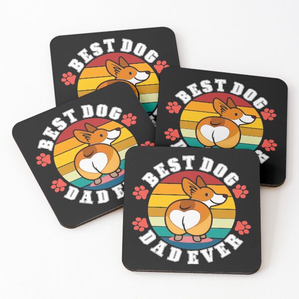Item preview,  Best dog dad ever designed and sold by TopDesignArt.