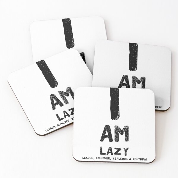 Item preview, I AM LAZY designed and sold by Abhi1083.