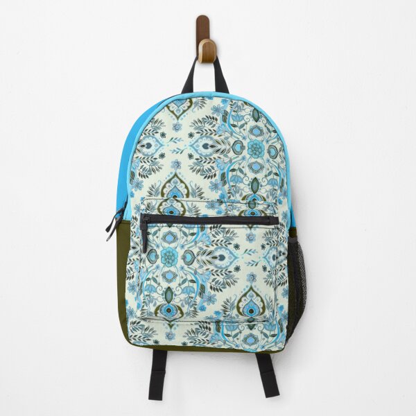 Item preview, Modern Folk in Aqua and Umber designed and sold by micklyn.