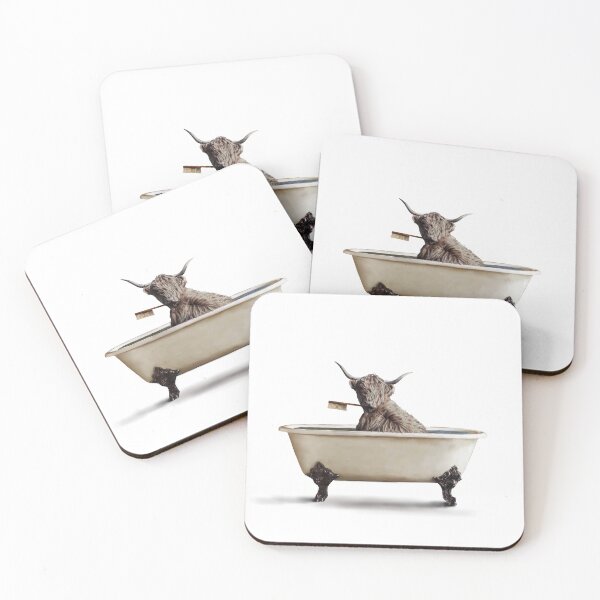 Item preview, Cow in Bath designed and sold by Andrew Blanshard.