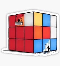 Solving the cube Sticker