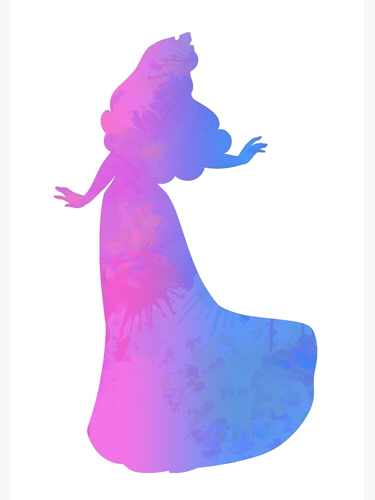 Discover Princess Inspired Silhouette Canvas