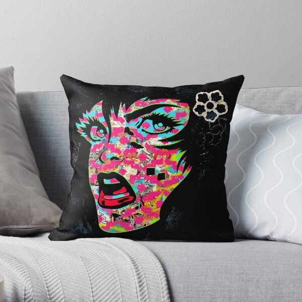 PaperMonster Outlaw Throw Pillow