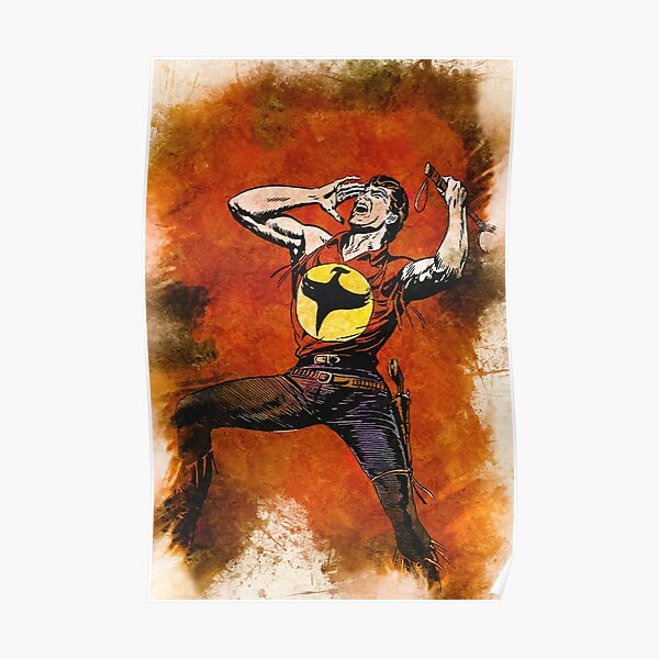 ZAGOR Lo Spirito con la Scure Fan Art Custom Portrait Poster