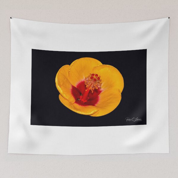 Item preview, Bleeding yellow flower designed and sold by Rhona Lawrence.