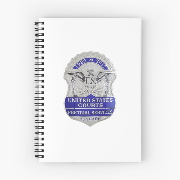 Item preview, US Pretrial 35th Anniversary Badge designed and sold by USPO.