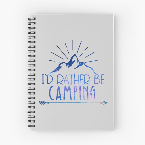 Item preview, I’d Rather Be Camping designed and sold by WildernessGear.