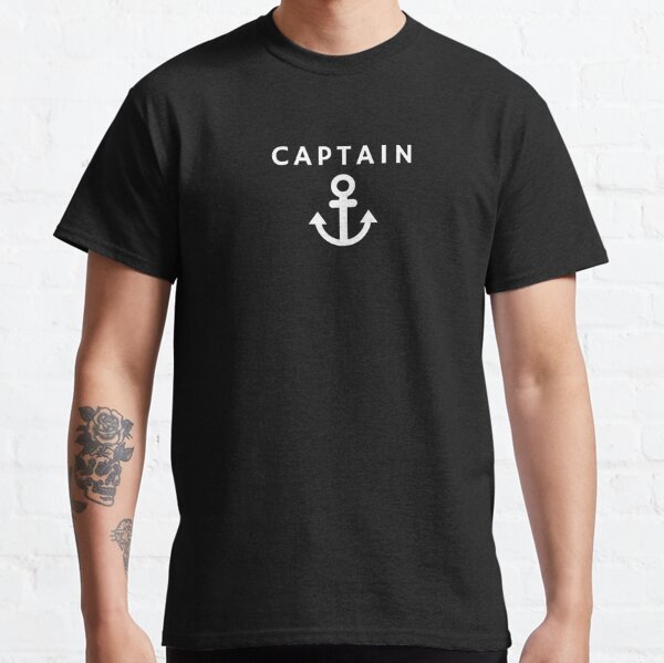 Captain hat fisherman fish fishing boat sailing' Men's Organic T-Shirt