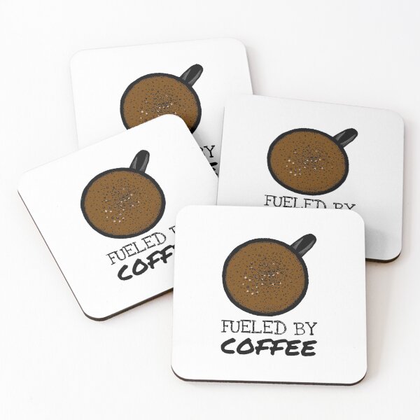 Item preview, Fueled By Coffee Saying Black Brew designed and sold by quoteology.