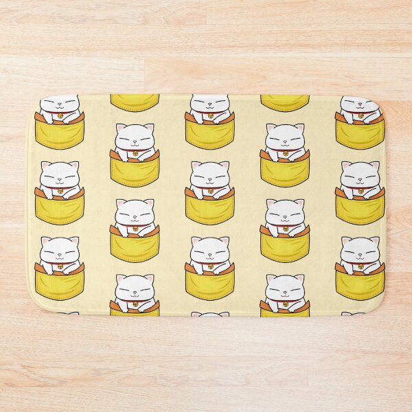 Item preview, White Chubby Cat Pocket Kitty designed and sold by Takeda-art.