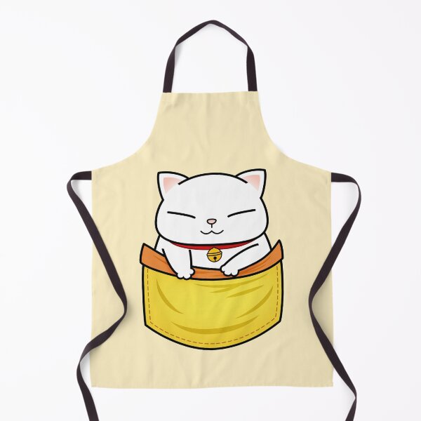 Item preview, White Chubby Cat Pocket Kitty designed and sold by Takeda-art.