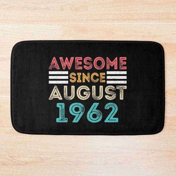 Item preview, Awesome Since August 1962 - Vintage 58th Birthday Gift designed and sold by meedTee.