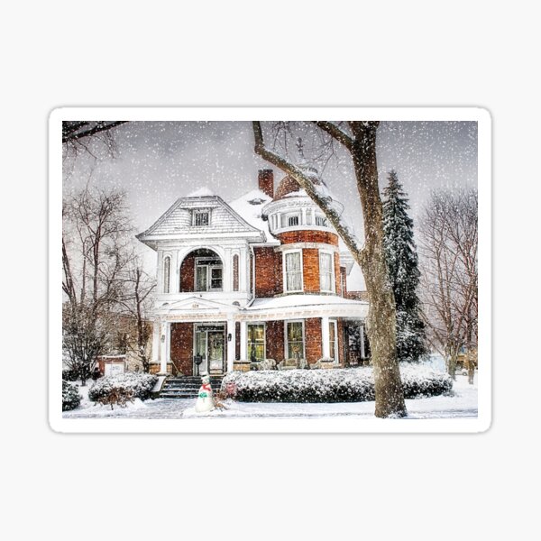 Snow for Christmas Sticker