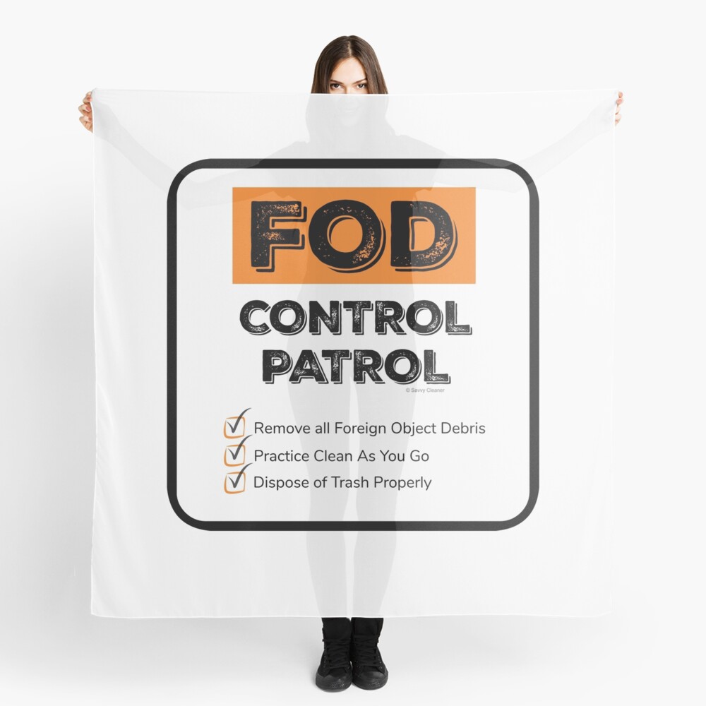 FOD Control Patrol Scarf