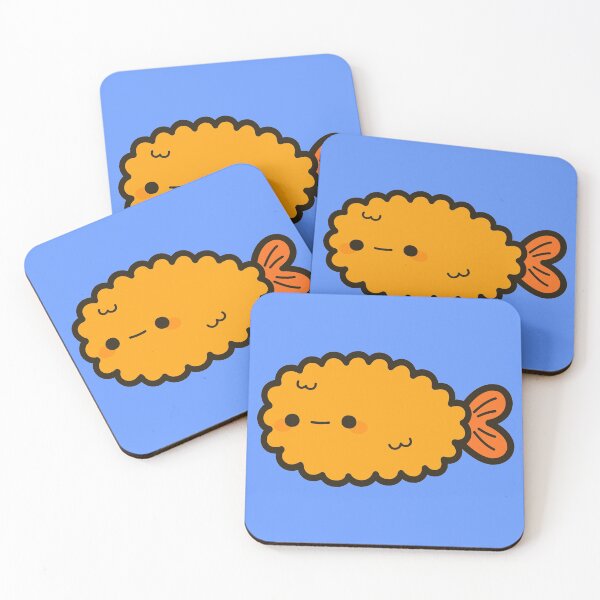 Item preview, Cute prawn tempura designed and sold by peppermintpopuk.
