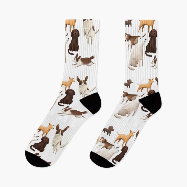 Item preview, Seamless illustrated dogs and puppies pattern  designed and sold by bdws.