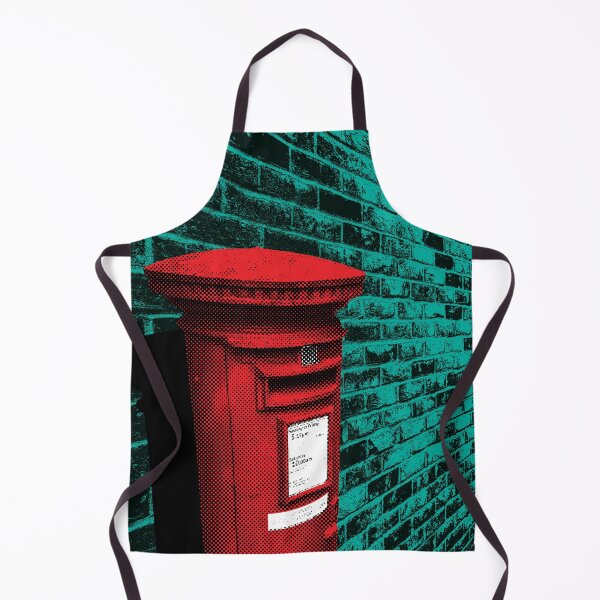Item preview, Pillarbox Postbox pop art designed and sold by JillBusbyArt.