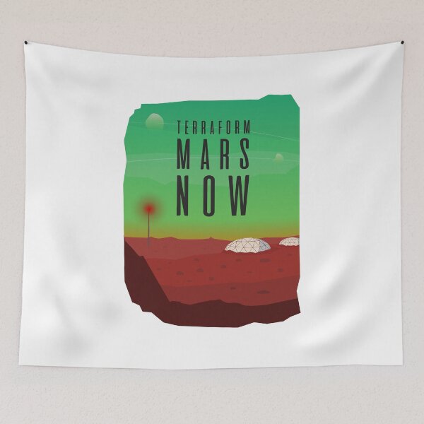 Item preview, Terraform Mars Now designed and sold by GeekLvl20.