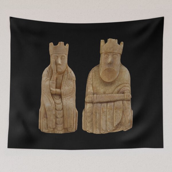 Item preview, Lewis Chessmen King and Queen  designed and sold by DotorEaon.