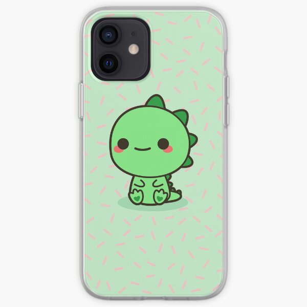 Kawaii Dinosaur iPhone Soft Case