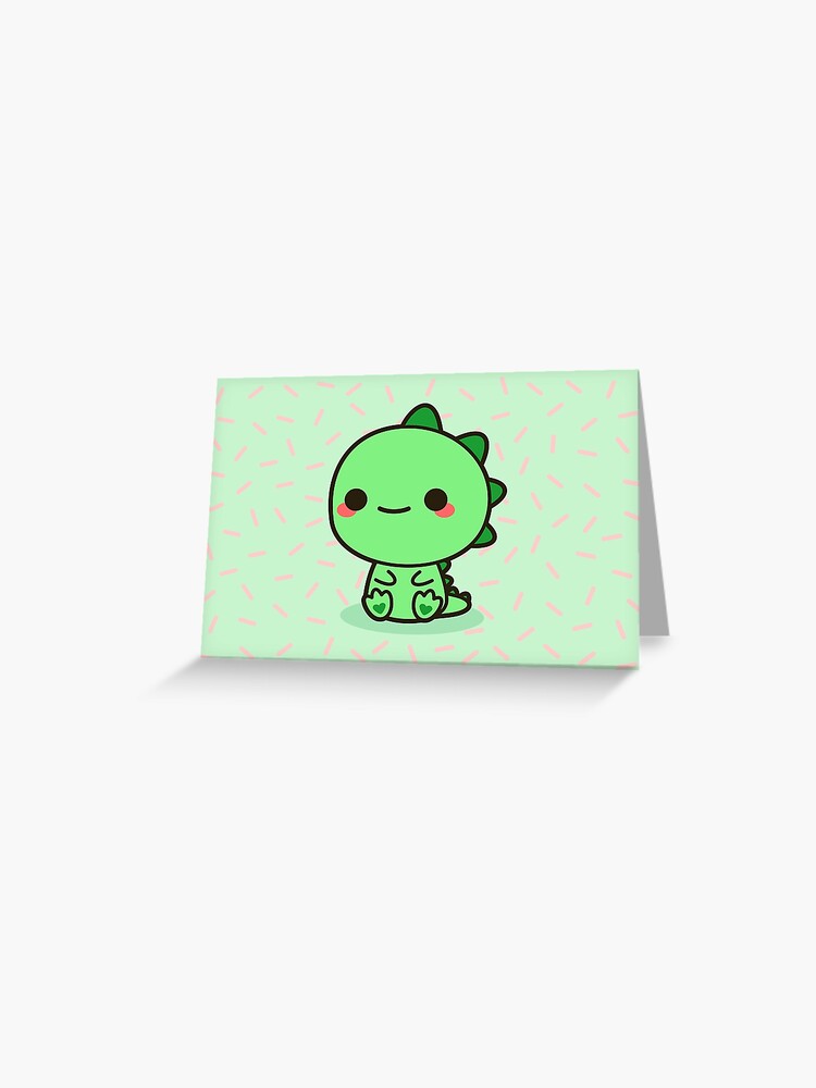 Kawaii Dinosaur Sticker for Sale by peppermintpopuk