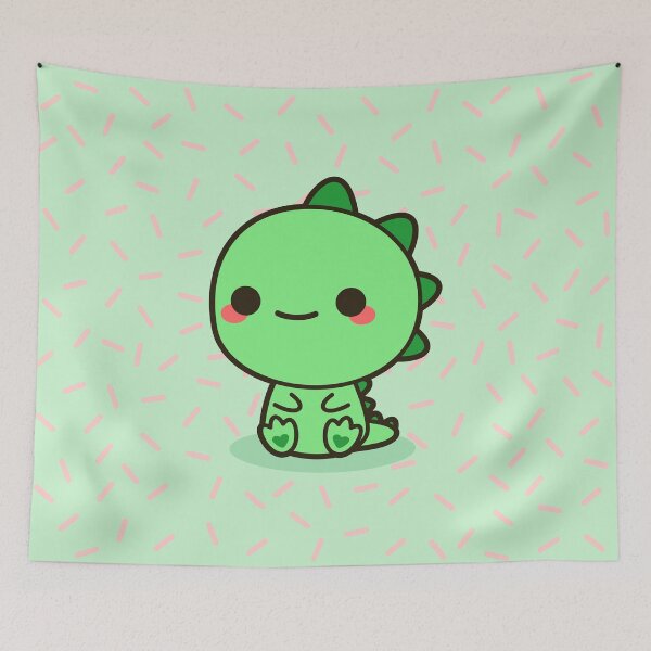 Item preview, Kawaii Dinosaur designed and sold by peppermintpopuk.