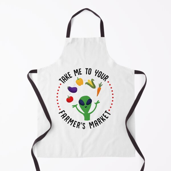 Item preview, Farmer's Market Alien designed and sold by Anna Fox.