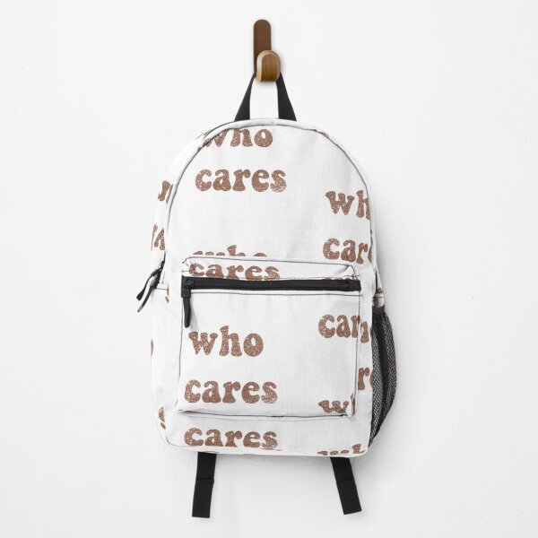 Item preview, who cares sticker designed and sold by DesignsByLuna.