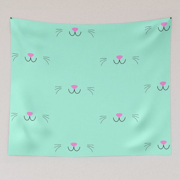 Item preview, Cute kitty mustache and nose designed and sold by Nishad4.