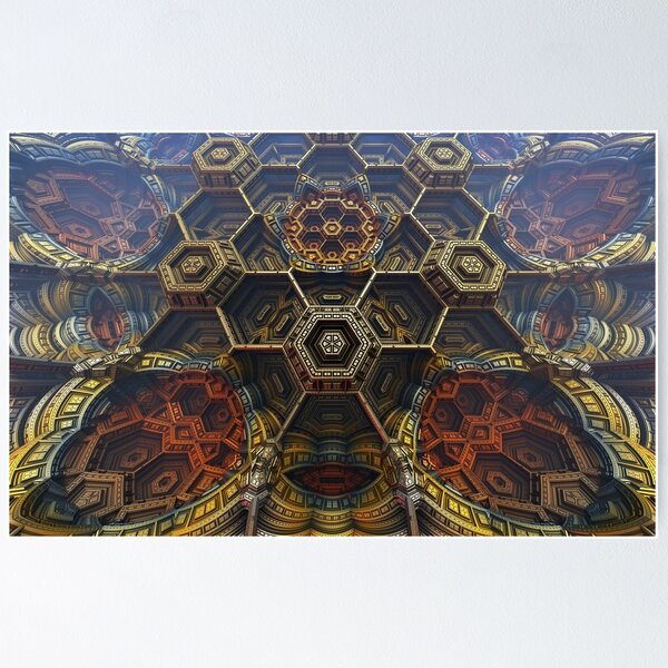 Item preview, Alien fractal palace designed and sold by HayesAtHome.
