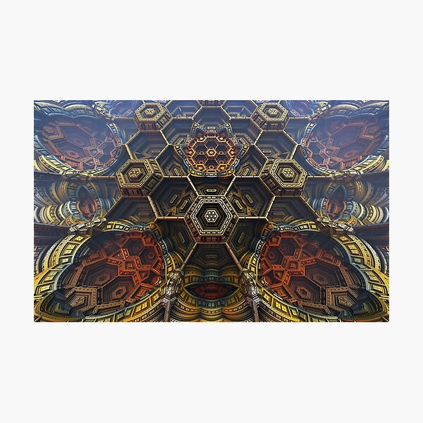 Item preview, Alien fractal palace designed and sold by HayesAtHome.