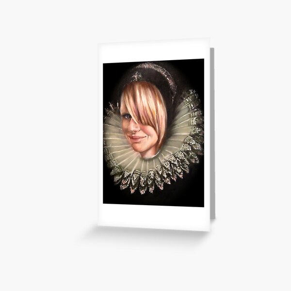 Flemish Fatale Greeting Card