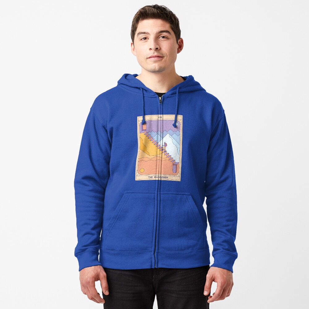 Item preview, Zipped Hoodie designed and sold by thepapercrane.