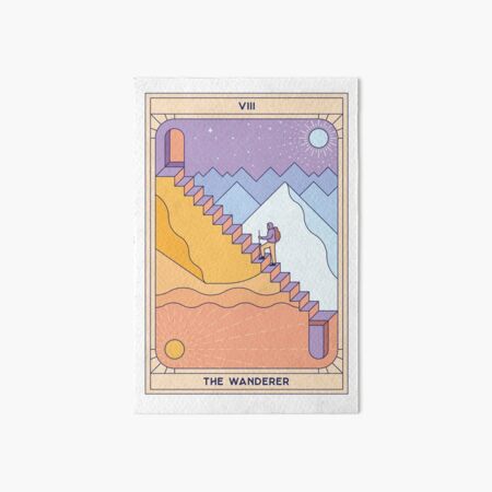 Vista previa del artículo con la obra «El vagabundo», diseñado y vendido por thepapercrane.