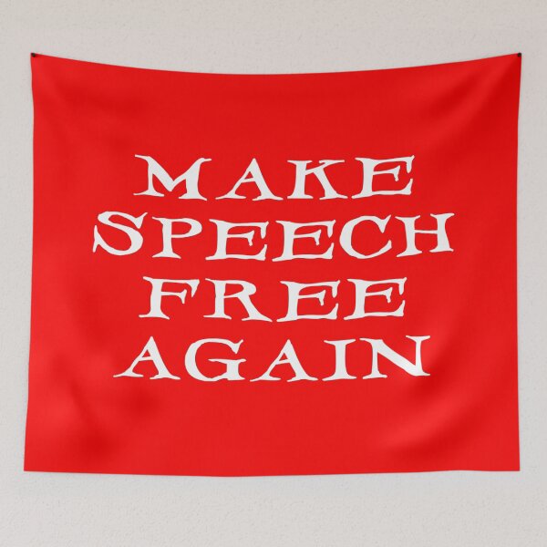 Item preview, Make Speech Free Again designed and sold by SolarCross.