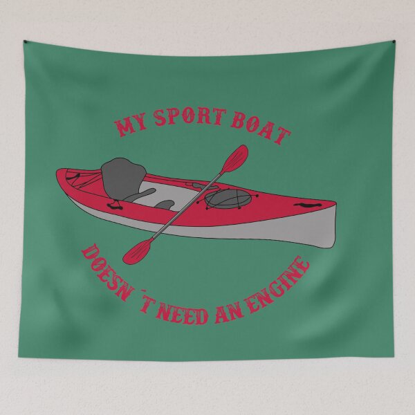 Item preview, Canoe kayak boat, my sport boat doesn´t need an engine designed and sold by CreaVisArt.