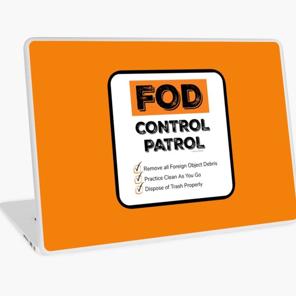 Item preview, FOD Control Patrol designed and sold by SavvyCleaner.
