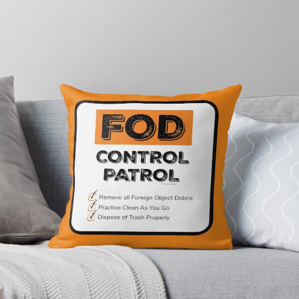Item preview, FOD Control Patrol designed and sold by SavvyCleaner.