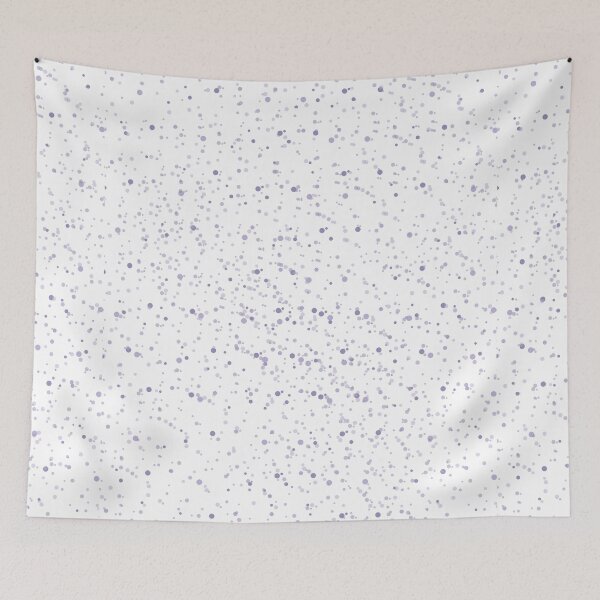 Item preview, Blue Dots on White Color designed and sold by MyArt-29.
