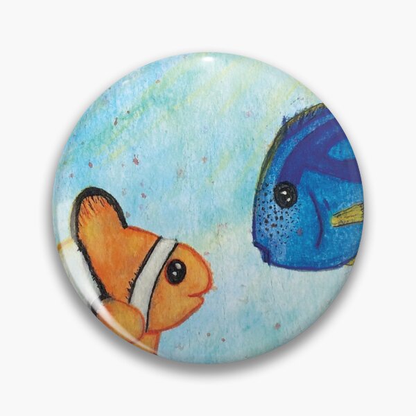 Item preview, Familiar Faces - Watercolor Fish designed and sold by JillPillDesign.