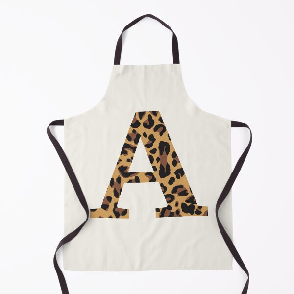 Item preview, Leopard Print Letter A designed and sold by MadeByMeera.