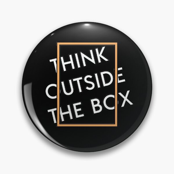 Item preview, Do You Think Outside The Box? designed and sold by WolfSpiritCo.