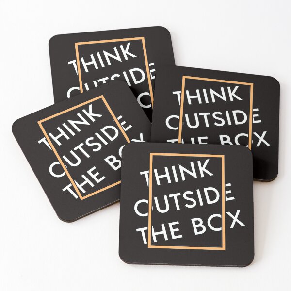 Item preview, Do You Think Outside The Box? designed and sold by WolfSpiritCo.