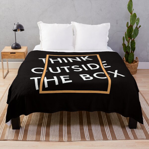 Item preview, Do You Think Outside The Box? designed and sold by WolfSpiritCo.